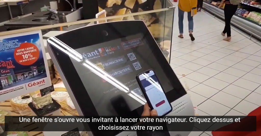 Ticket Mobile en action