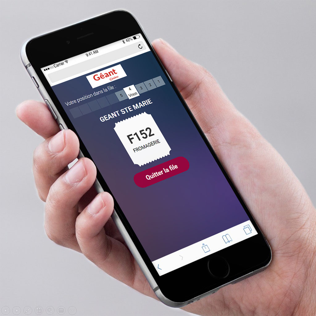 Le « Ticket Mobile » permet de garder ses distances avec le ditributeur…