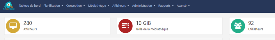 ClicAndPublish atteint les 280 afficheurs
